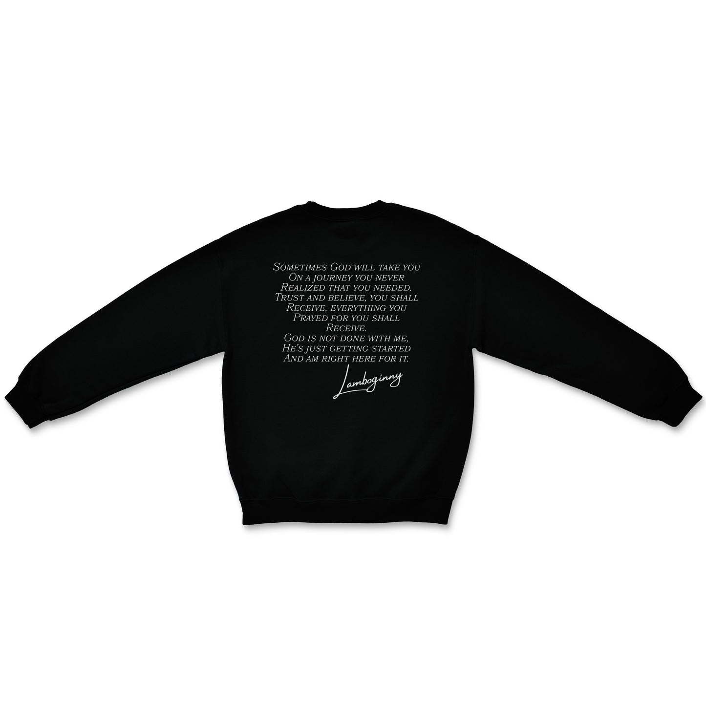 God Is Not Done Crewneck Sweatshirt