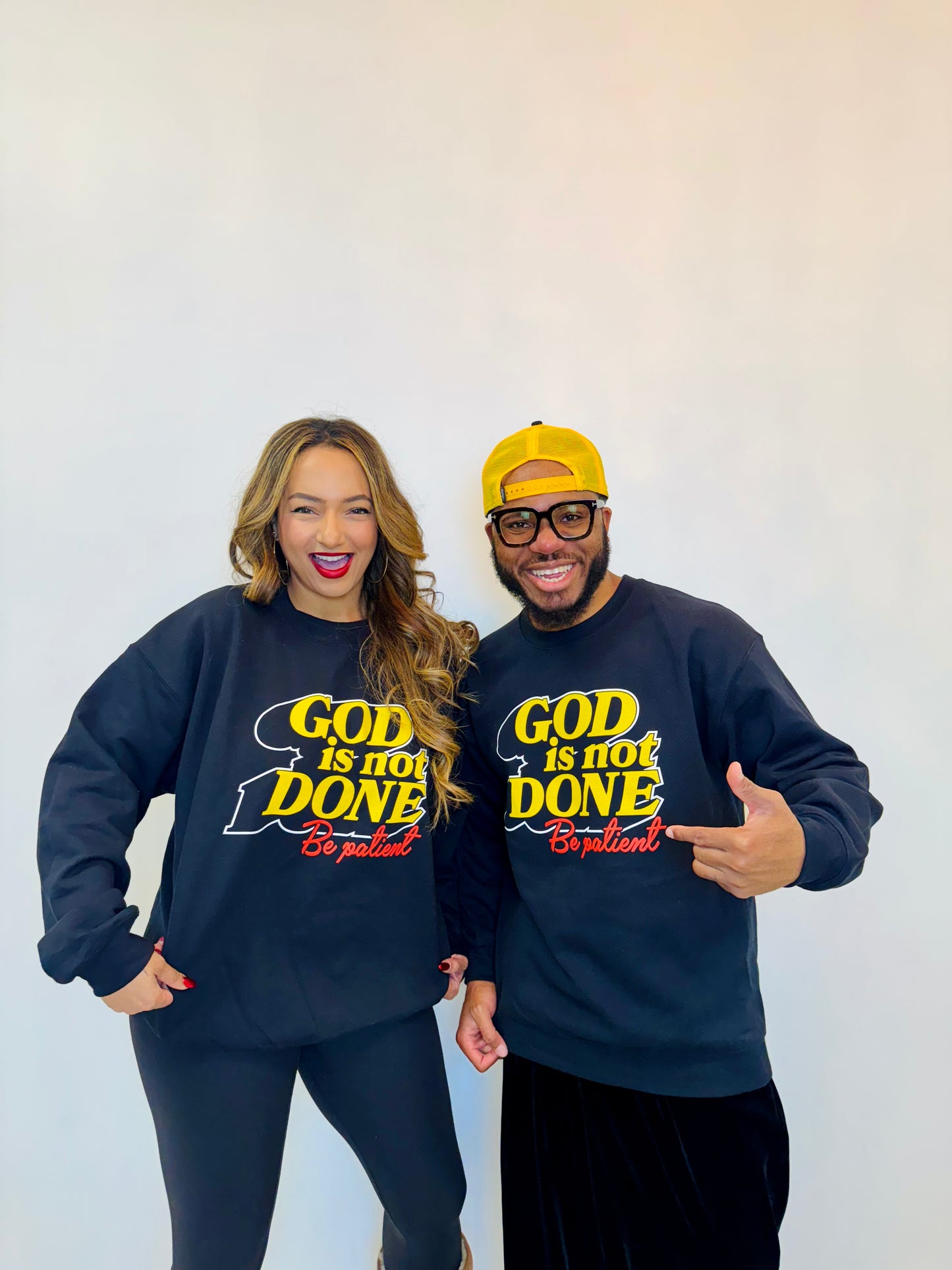 God Is Not Done Crewneck Sweatshirt