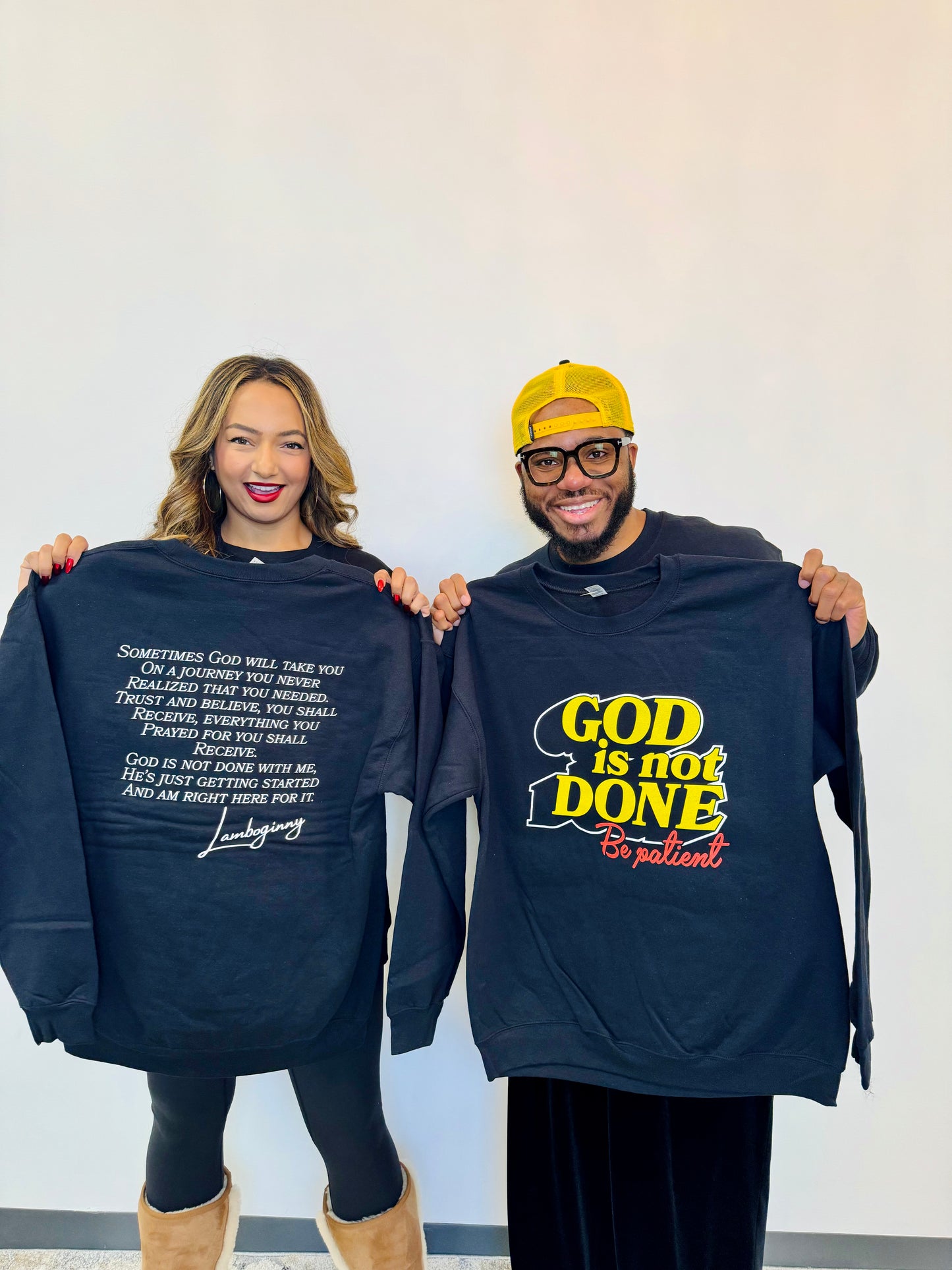 God is not Done Crewneck Sweatshirt